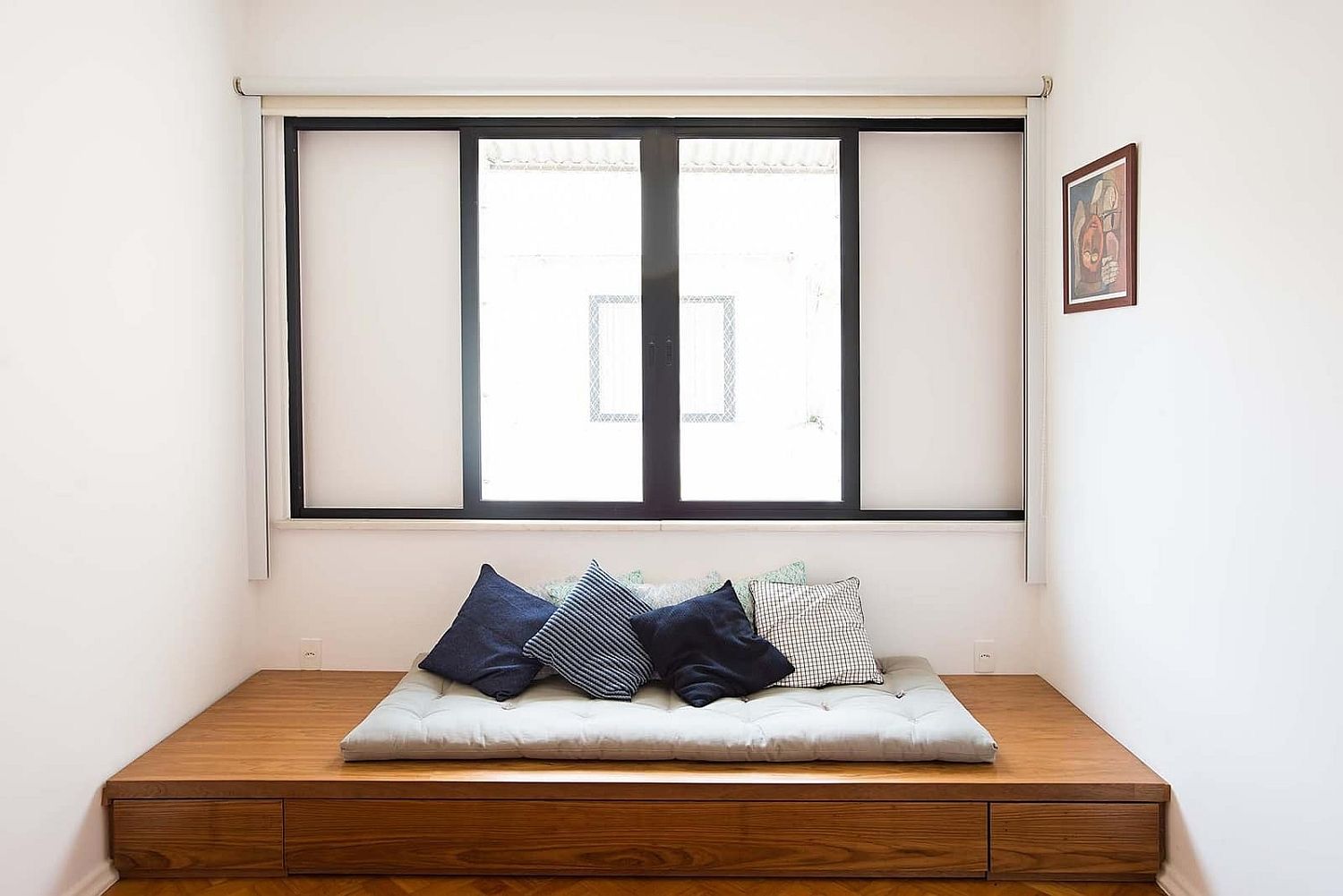 小型和室架高地板可充當臥室或客廳