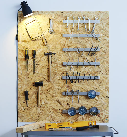 DIY IKEA 磁鐵工具架